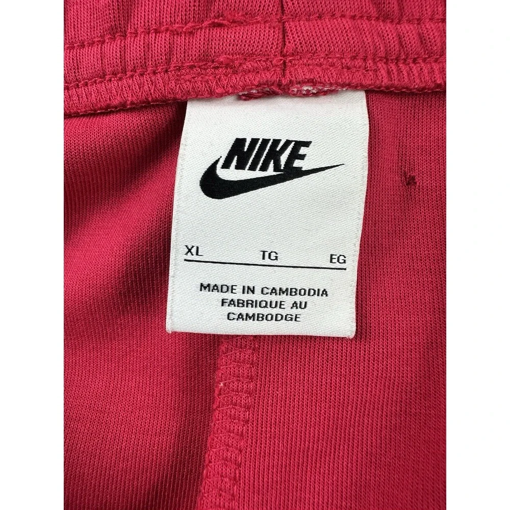 Nike Tech Fleece Mens Crimson Red Jogger Sweatpant XL CU4495-657
